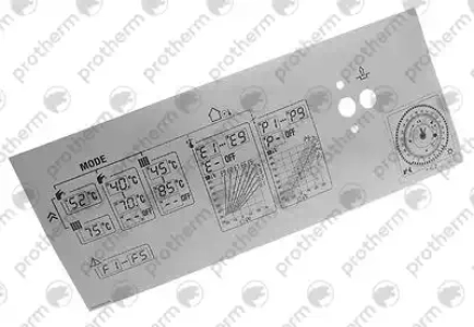Информационная наклейка для Protherm